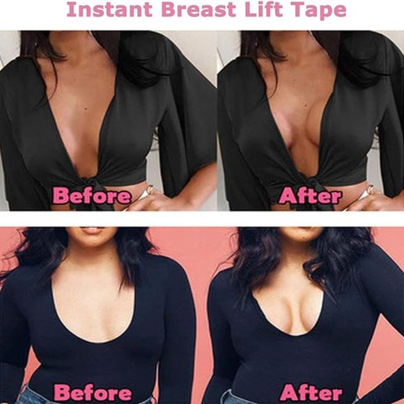 DooDSY Boob Tape for all sizes from A to G Cup. Color Nude. Includes 5 petals. - Picture 3 of 7